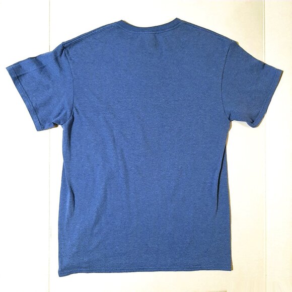 Super Mario T-shirt Men's Size Medium Blue Soft Nintendo NES Retro Video Game - Picture 5 of 5